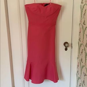 Silk Strapless J. Crew Formal Dress